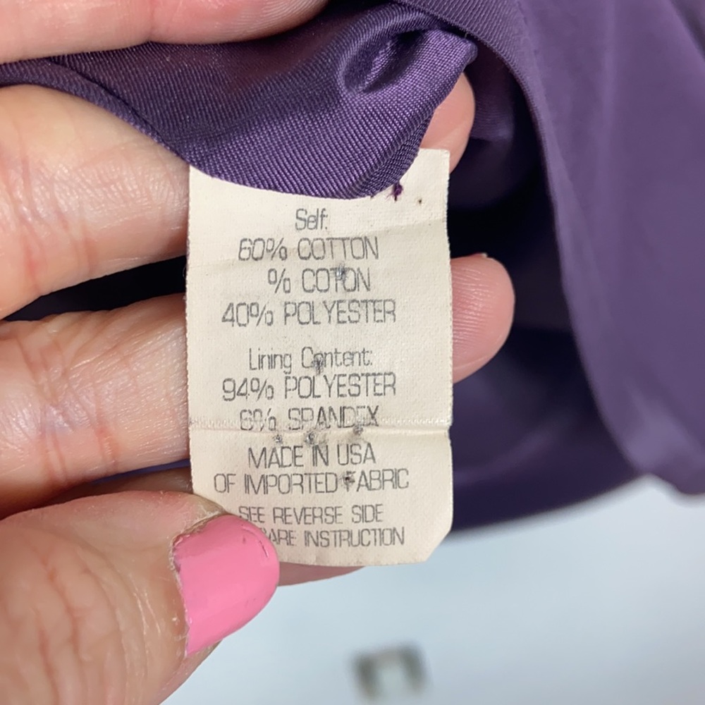 Euc Theory a-line sleeveless eggplant mini dress 10 - Picture 4 of 5